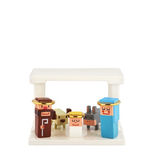Alessi Christmas collection Porcelanowa szopka