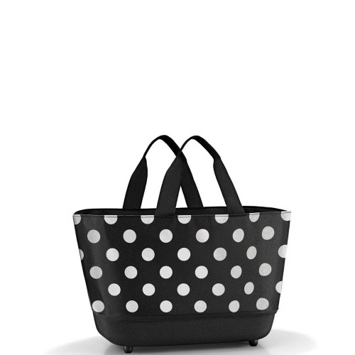 Reisenthel dots white Torba SHOPPINGBASKET