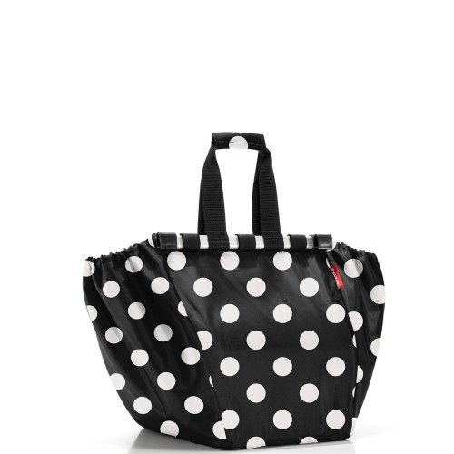 Reisenthel dots white Torba EASYSHOPPINGBAG