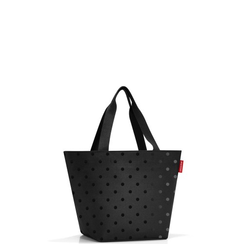 Reisenthel SHOPPER M, glossy dots black Torba