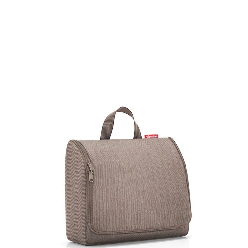 Reisenthel TOILETBAG XL, herringbone mokka Kosmentyczka