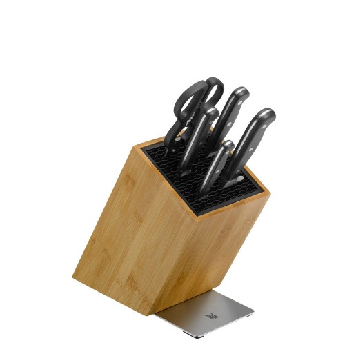 WMF Spitzenklasse Blok z 4 nożami i nożyczkami