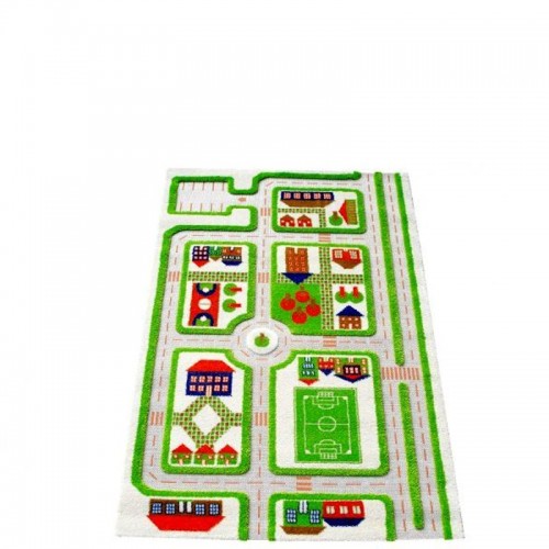 IVI Carpets Miasto zabaw Dywan 3D - zielony