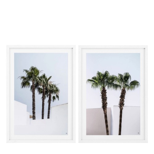 Eichholtz EC273 Minimal Palm Trees zestaw 2 fotoobrazów