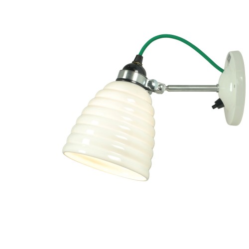 Original BTC Hector Bibendum Green lampa �cienna, kinkiet