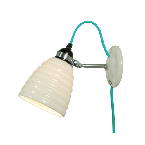 Original BTC Hector Bibendum Turquoise lampa �cienna, kinkiet