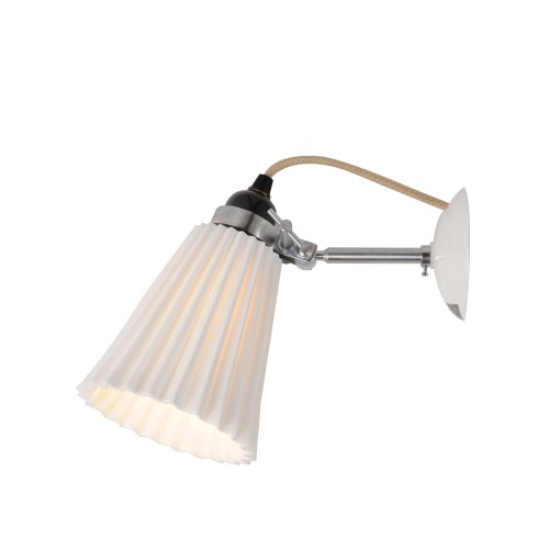 Original BTC Hector Medium Pleat Natural lampa cienna, kinkiet