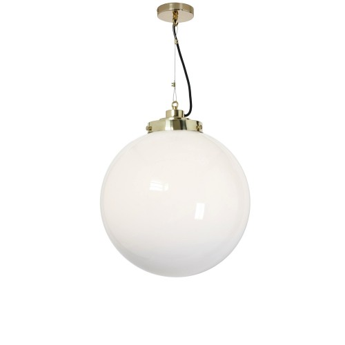 Original BTC Large Globe Opal lampa wisz�ca
