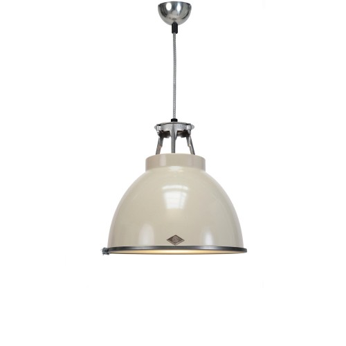 Original BTC Titan Size 1 Pendant Etched Glass lampa wisz�ca