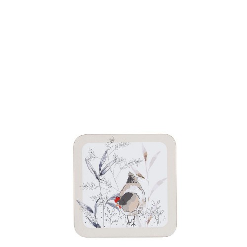 PRICE & KENSINGTON Country Hens Zestaw 4 podkładek korkowych