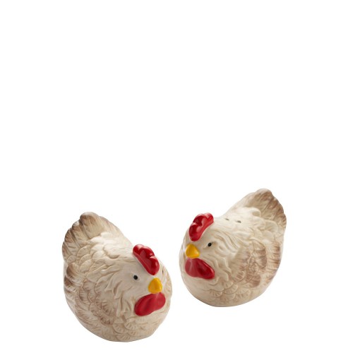PRICE & KENSINGTON Country Hens Zestaw solniczka-pieprzniczka