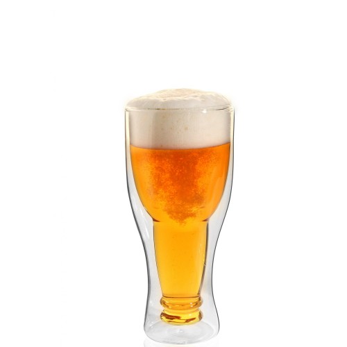Vialli Design Amo szklanka do piwa z podwójną ścianką