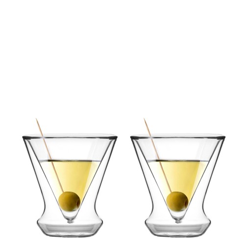 Vialli Design Soho 2 kieliszki do martini z podwjn ciank
