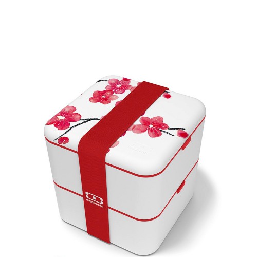 Monbento Graphic Blossom Lunchbox Bento Square FR