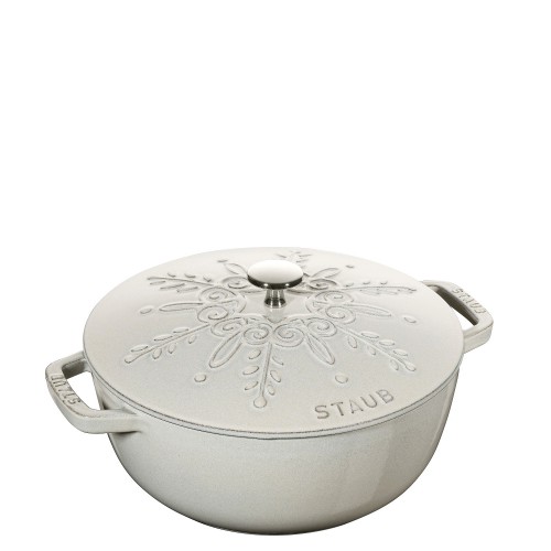 Staub Special Cocotte Garnek eliwny okrgy snowflake