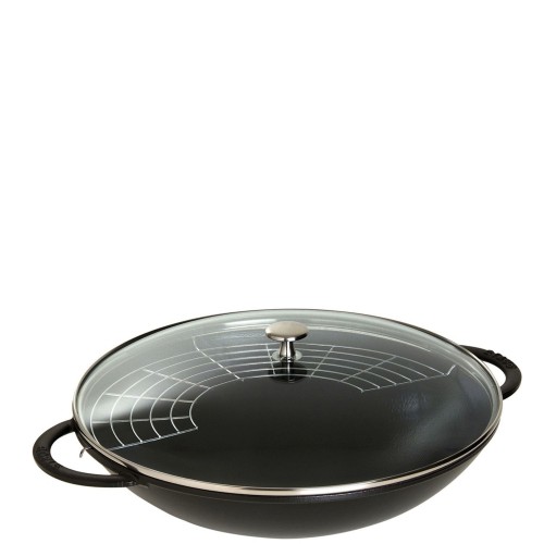 Staub STAUB Wok żeliwny z pokrywką