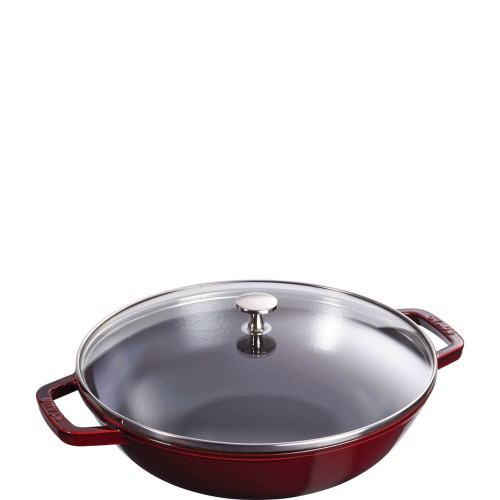 Staub STAUB Wok żeliwny z pokrywką