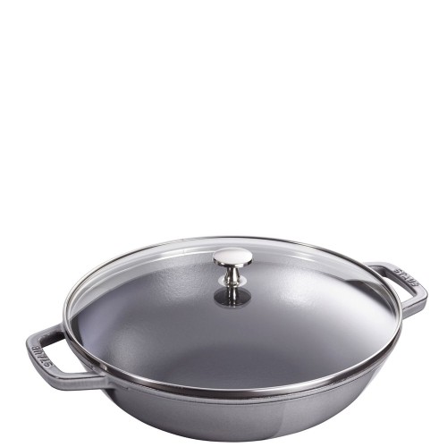 Staub STAUB Wok żeliwny z pokrywką
