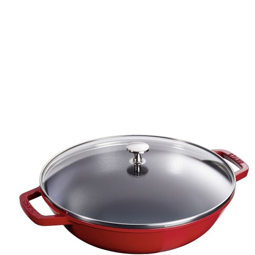 Staub STAUB Wok żeliwny z pokrywką