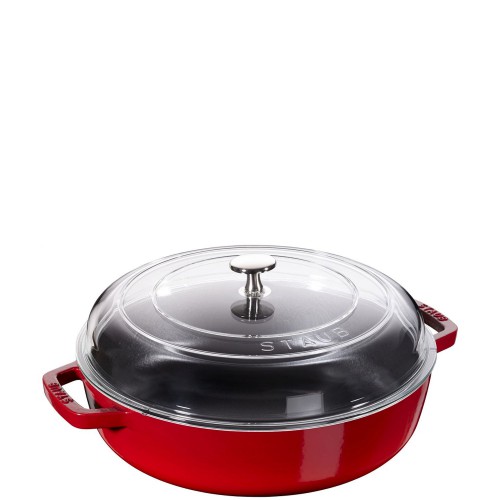 Staub STAUB Patelnia eliwna z pokrywk