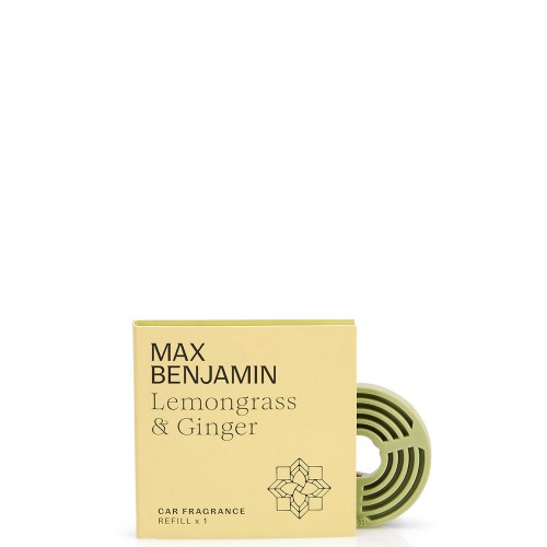 Max Benjamin Classic Wkład do odświeżacza do samochodu Lemongrass and Ginger