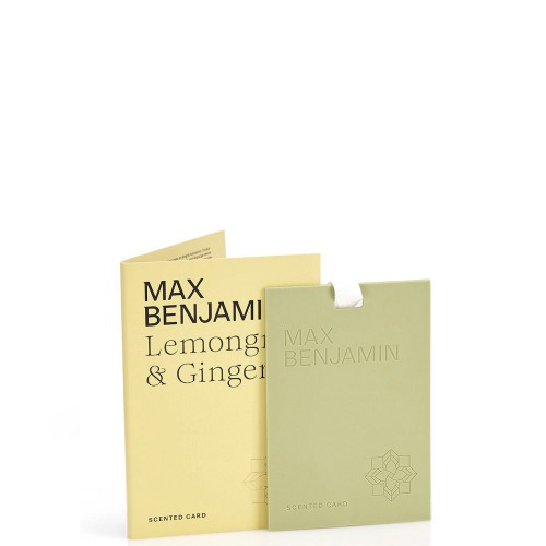 Max Benjamin Classic Karta zapachowa Lemongrass and Ginger