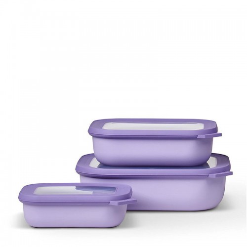 Mepal Cirqula Nordic Lilac Zestaw 3 misek
