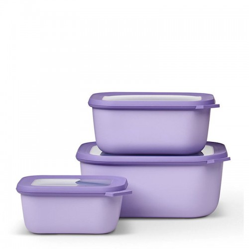 Mepal Cirqula Nordic Lilac Zestaw 3 misek