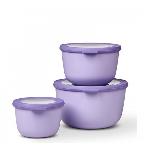 Mepal Cirqula Nordic Lilac Zestaw 3 misek