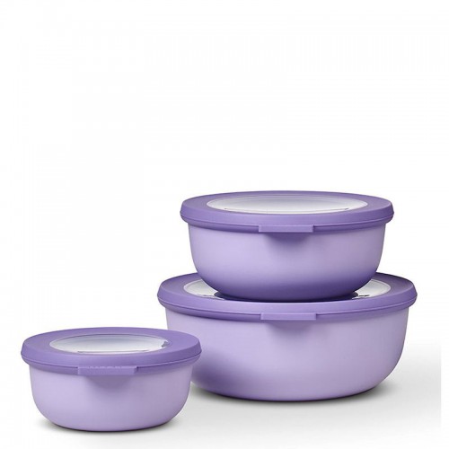Mepal Cirqula Nordic Lilac Zestaw 3 misek