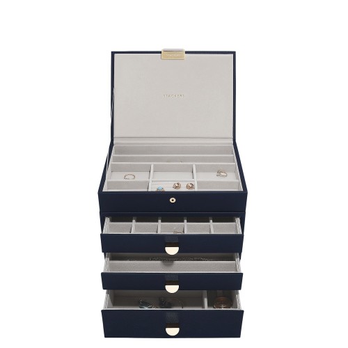 Stackers Stackers Szkatuka na biuteri Classic poczwrna z 3 szufladami