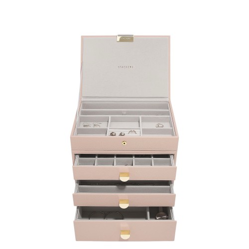 Stackers Stackers Szkatuka na biuteri Classic poczwrna z 3 szufladami