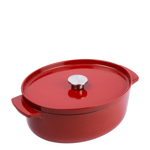 KitchenAid Empire Red garnek eliwny owalny