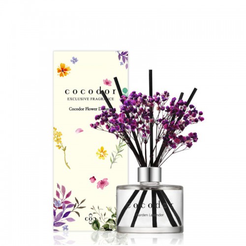 Cocodor Garden Lavender dyfuzor zapachowy, prawdziwe kwiaty