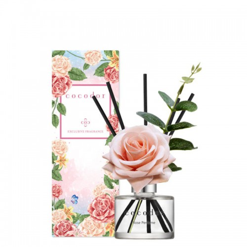Cocodor Rose Perfume dyfuzor zapachowy, prawdziwe kwiaty i sztuczne kwiaty