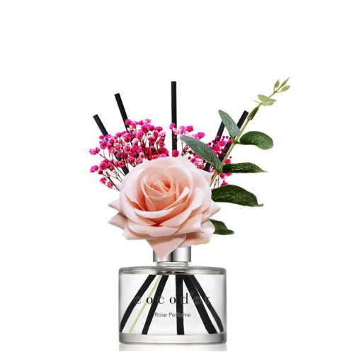 Cocodor Rose Perfume dyfuzor zapachowy, prawdziwe kwiaty i sztuczne kwiaty