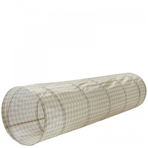 3 sprouts Gingham Beige Tunel do Zabawy