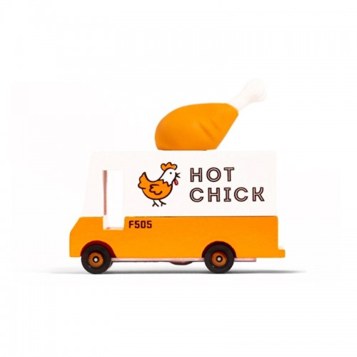 Candylab Fried Chicken Van drewniany samochód