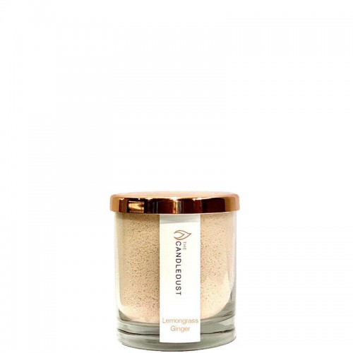 Candledust Lemongrass Ginger Świeca zapachowa w ozdobnym szkle