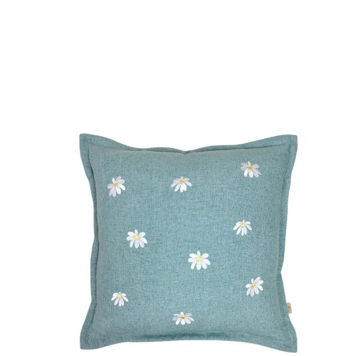 Nija Blue daisies Poszewka na poduszk