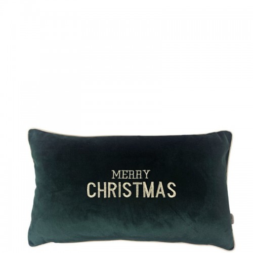 Nija Nela Merry Christmas green Poduszka dekoracyjna