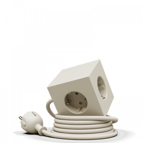 Avolt Square 1 Listwa zasilajca z podwjnym USB-C 30 W i magnetyczn podstaw, 1,8 m