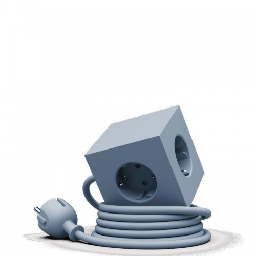 Avolt Square 1 Listwa zasilajca z podwjnym USB-C 30 W i magnetyczn podstaw, 3 m