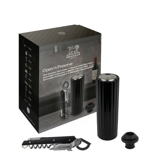 Peugeot OPENPRESERVE Elektryczna pompka pr�niowa i korkoci�g