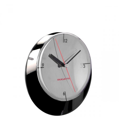 Casa Bugatti Glamour zegar chromowany