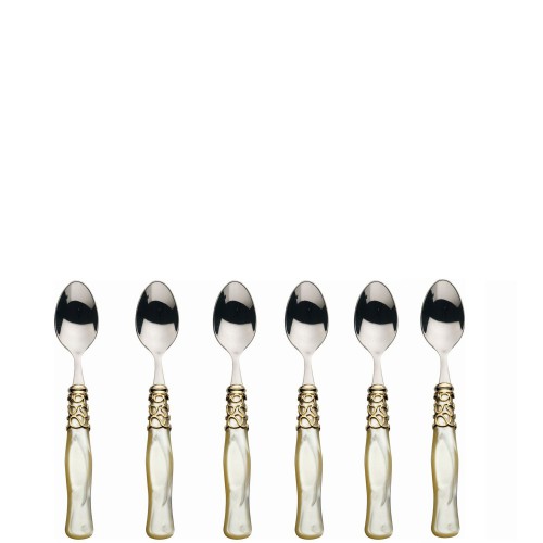 Casa Bugatti SELENE Gold Ivory zestaw 6 yeczek do kawy