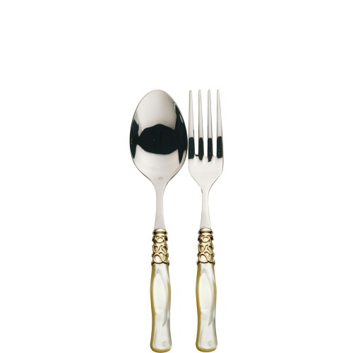 Casa Bugatti SELENE Gold Ivory zestaw do serwowania