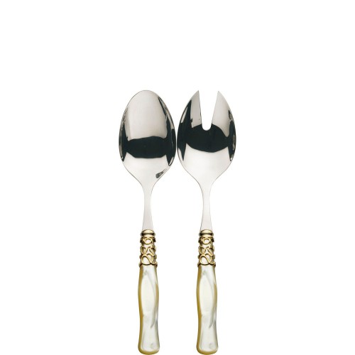 Casa Bugatti SELENE Gold Ivory zestaw do sałat