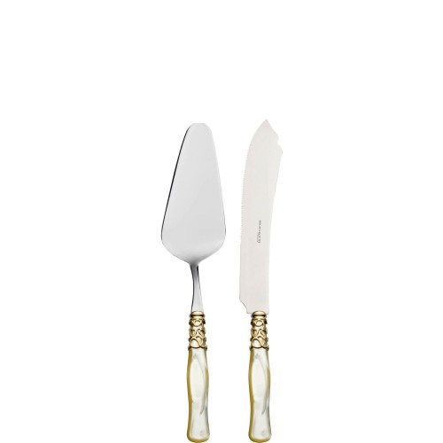 Casa Bugatti SELENE Gold Ivory zestaw do ciasta