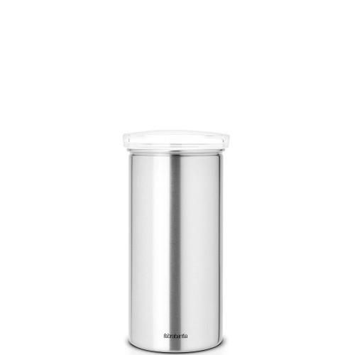 Brabantia Senseo pojemnik do kawy lub herbaty, stal matowa FPP pokrywa przezroczysta
